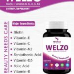 Welzo – Biotin Supplement for Hair & Skin